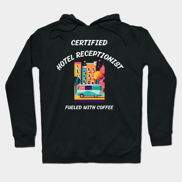 hotel receptionist Hoodie by vaporgraphic